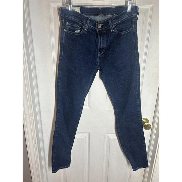 Hollister Jeans Mens 32X30 Advanced Stretch Skinny Dark Wash - Picture 6 of 10